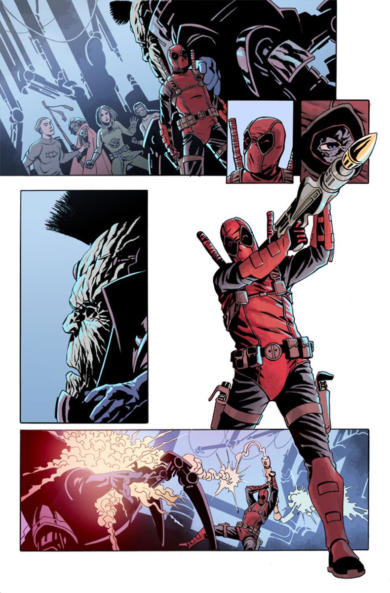 Cullen Bunn On Twitter Next Week Deadpools Gonna Be