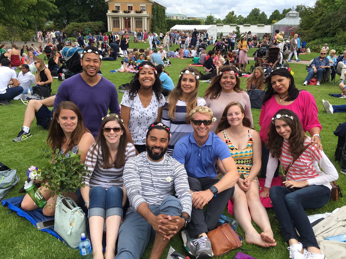 vt_dcarea's tweet photo. Students @VirginiaTechMBA @VTGradSchoolNCR learn abroad w/visits to cos, universities & cultural events #vtscan17 @VolvoTrucks @JonkopingUni https://t.co/JGWfz3UGey
