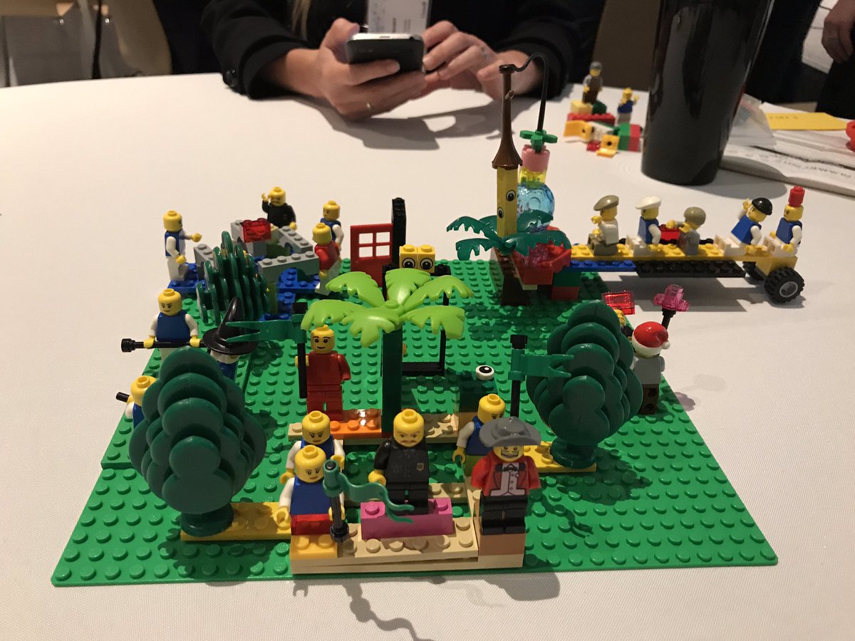 Working in alignment as a collaborative community.  Lego Serious Play at #GCCIOSummit