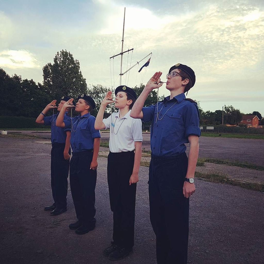 Piping course is going very well! The class insisted on this photo being taken! #SeaCadetsUK #BoatswainsCall ift.tt/2ua6yQ6