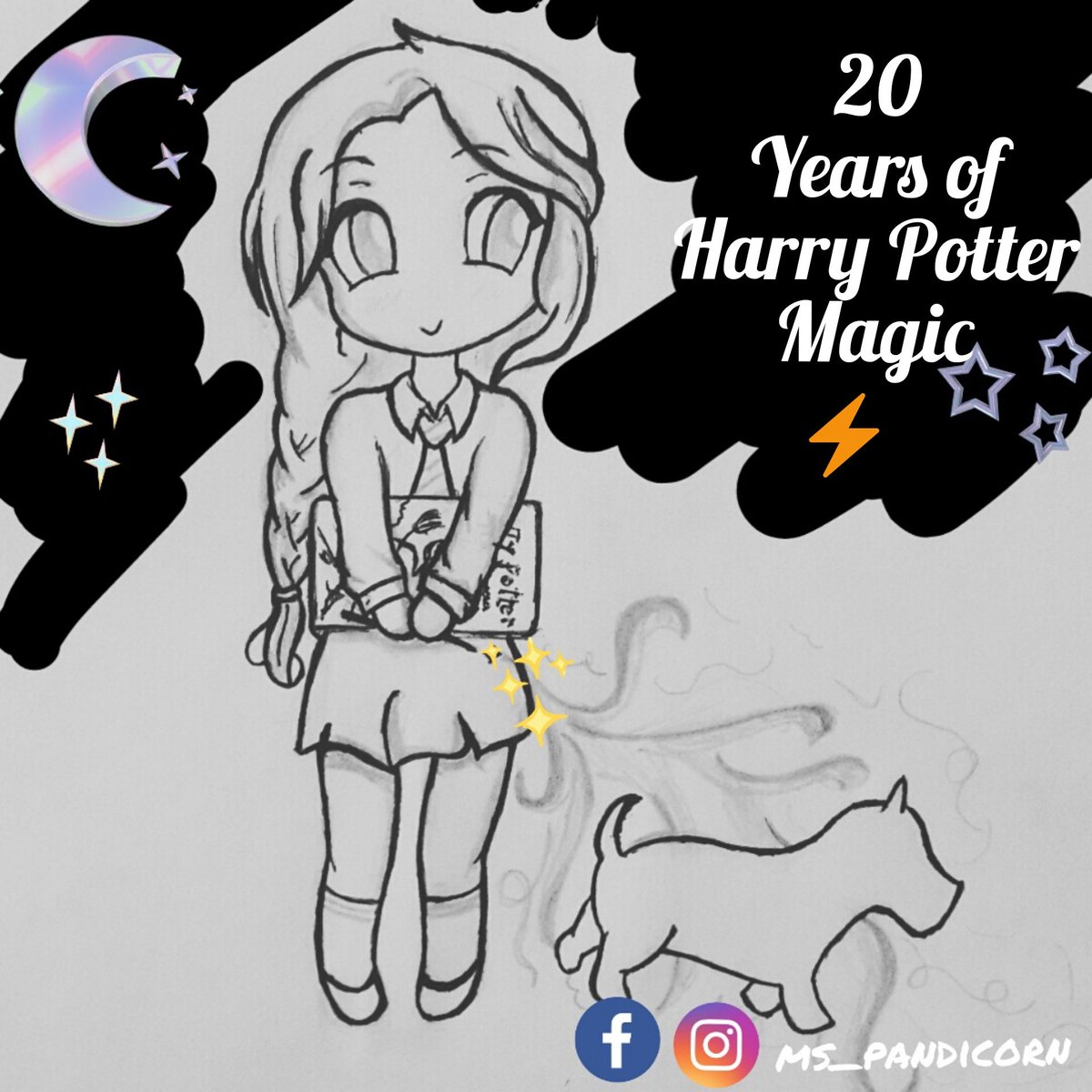 #HarryPotter20 gracias Jk Rowling por ese mundo mágico