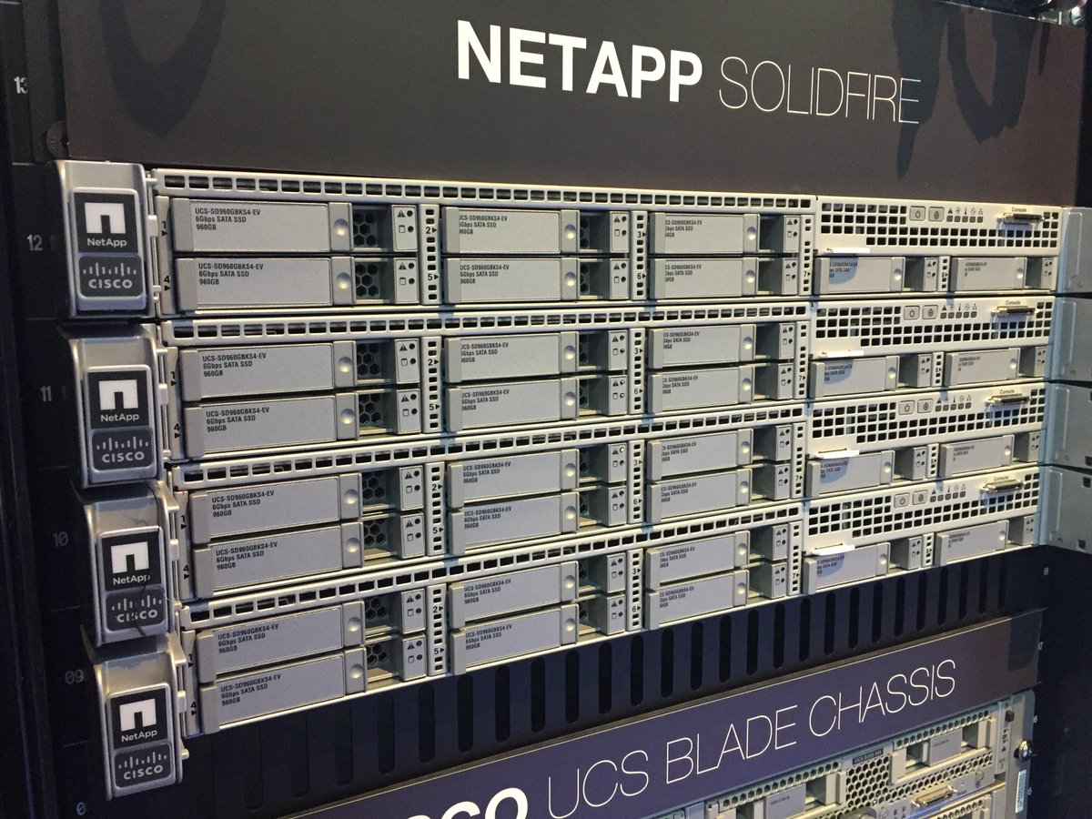 FlexPod's tweet photo. Congrats to @NetApp and @Cisco on the successful launch of #FlexPodSF at #CLUS https://t.co/jWj9tPFK46