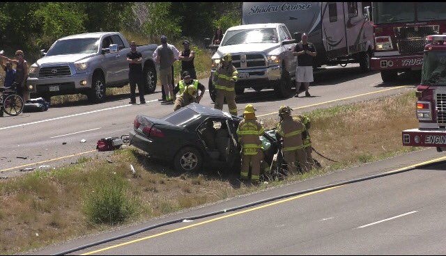 Captain Jesse Donohue from Station #6 was in Colorado He pulled a passenger from a burning vehicle to safety.

bit.ly/2tcJh2R