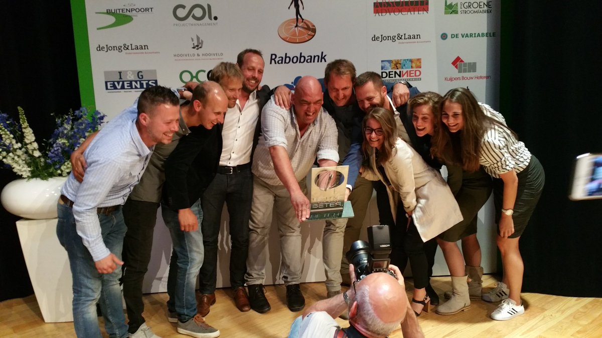 Gefeliciteerd team <a href="/OMNIVENTS/">OMNIVENTS</a> <a href="/watergoed/">Watergoed</a>. #Wat goed!!!! #ondernemer van het jaar <a href="/BOnderneemt/">BetuweOnderneemBeter</a>.