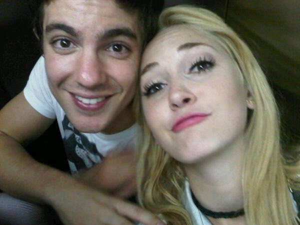 Foto Mer con Facu #MercedesLambre #KCAMexico