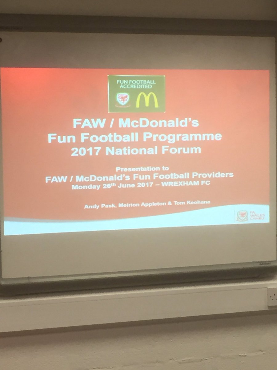 PWhitfieldj4k's tweet photo. Back to where the football career began for a @FAWTrust fun football  course https://t.co/c5h1X870mv