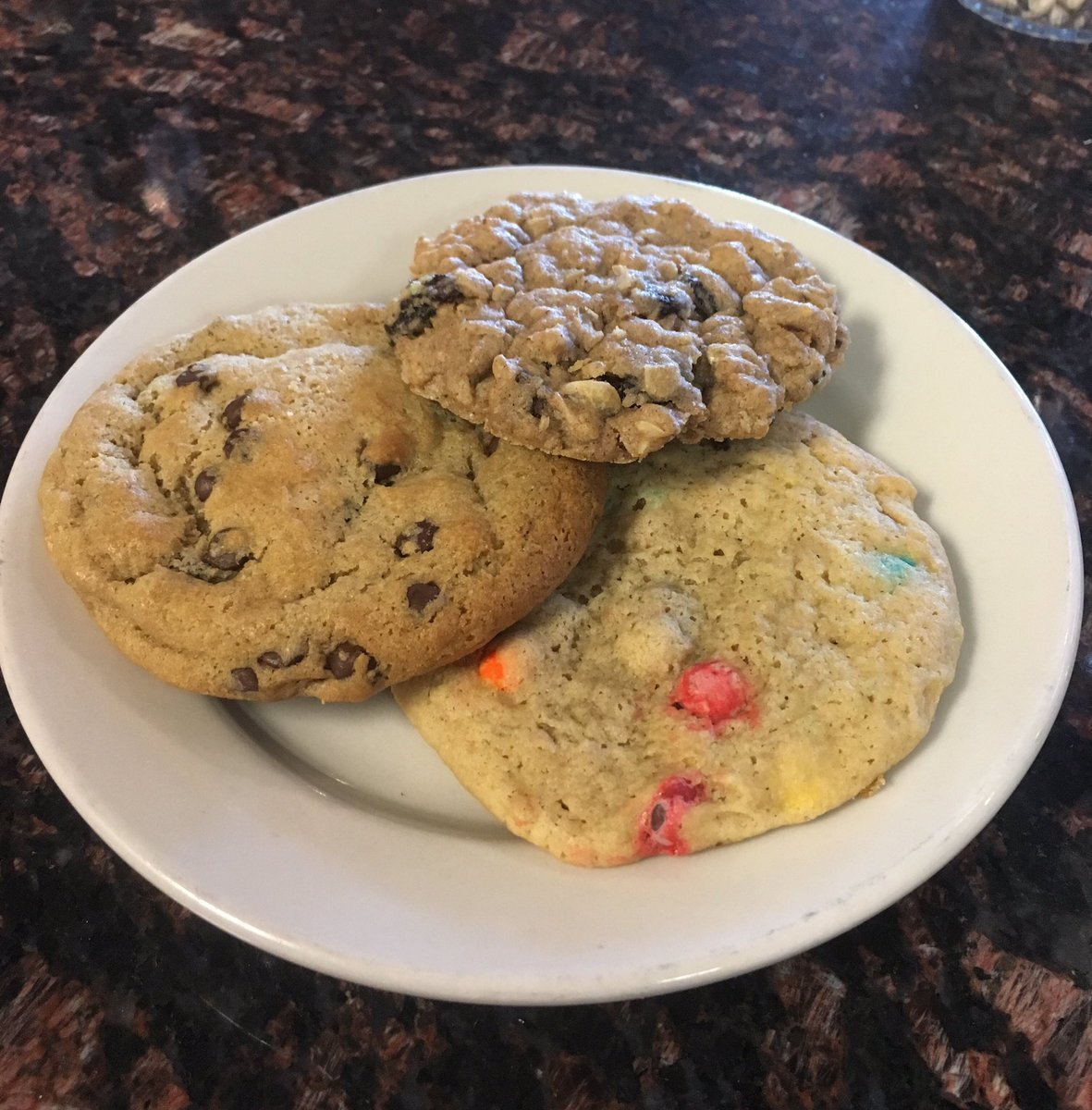 RT for a chance to win a free homemade cookie! We will choose 1 winner at 8:30! Good luck!