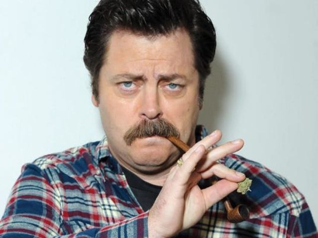 Happy birthday from the Trail Blazin\ team to the hilarious Nick Offerman!! 