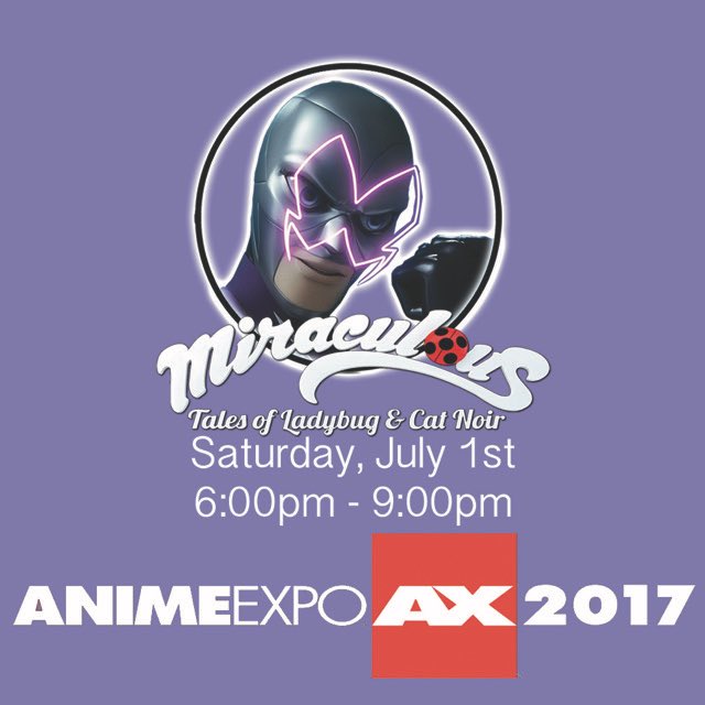 SilverTalkie's tweet photo. Look who's leaving his lair for an autograph session at @AnimeExpo  #HawkMoth #MiraculousLadybug https://t.co/v6yTzjU0jU