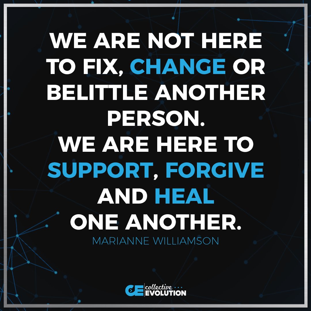 CollectiveEvol's tweet photo. We are all on the same team, let's try to give each other more support and understanding. ✨ https://t.co/KYBgolNYQe