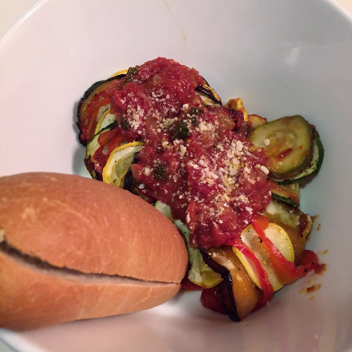 Who says <a href="/Carfagnas_Sauce/">Carfagna's Sauce</a> is only for pasta?? 
Get creative with it like this "Summer Veggie Ratatouille"!
DM us for the recipe! #stayhungry