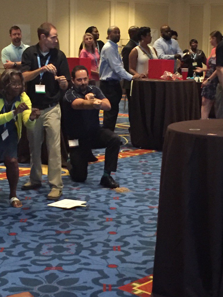 The success of middle school students is worth the shot #AMLELEADERS