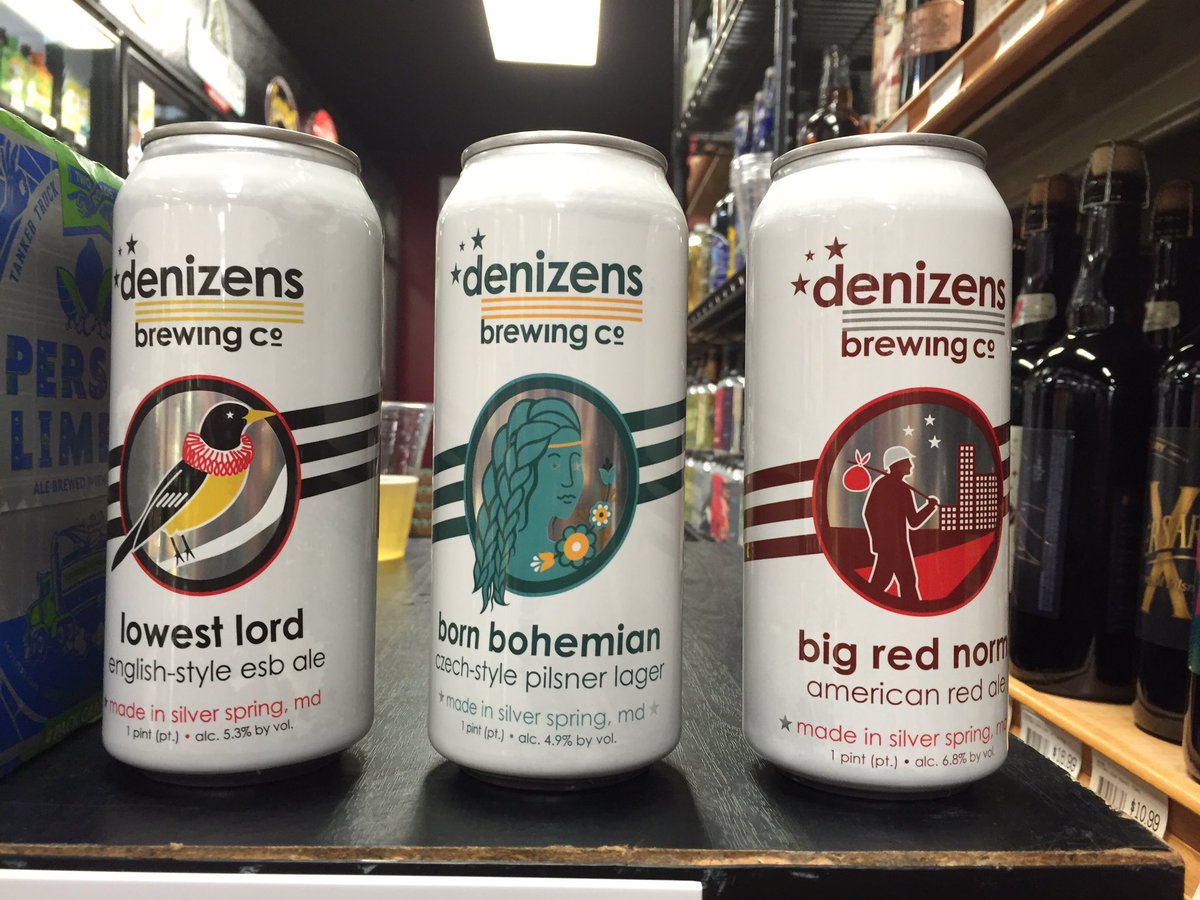 Happy to announce we now stock <a href="/DenizensBrewing/">Denizens Brewing Co.</a> #mdbrewed #craftbeer #drinklocal #supportlocal