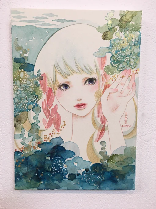 sioux🫧水彩美人画・イラストレーター (@siouxco) / X