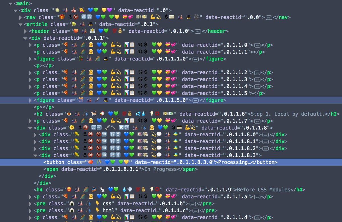 unamalva's tweet image. ajajaa la wea lol #cssModules