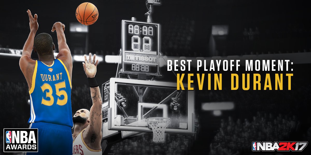 Kevin Durant獲最佳季後賽表現獎 3分顏射詹皇定冠軍歸屬(影)-黑特籃球-NBA新聞影音圖片分享社區