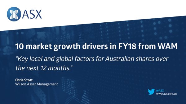ASX's tweet photo. Chris Stott, CIO from @WilsonAssetMgmt shares their thoughts on what might move markets in the next 12 months: https://t.co/M2w7g1upkH https://t.co/CHlK5fOFXc