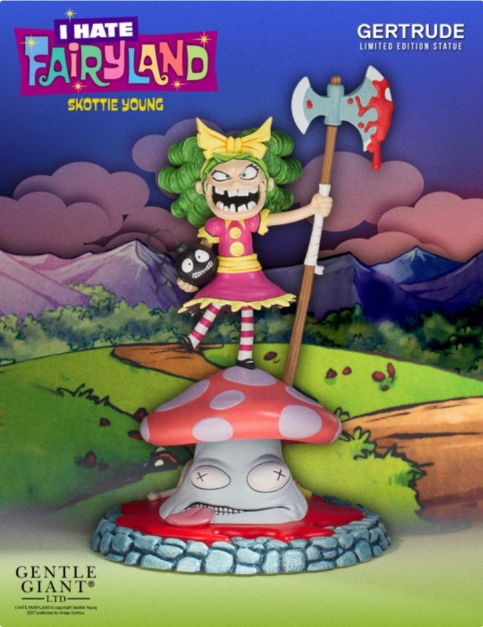 TraviTravMc's tweet photo. Found me my definite $120 #SDCC2017Exclusives by Gentle Giant #SDCC2017 #GentleGiant #IHateFairyLand #SkottieYoung #Crazy4Comiccon https://t.co/E7os67tvAU