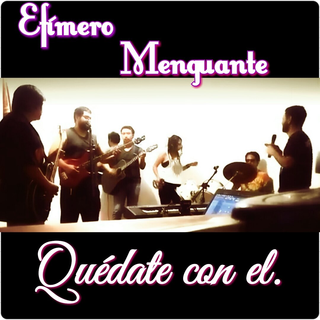 efimerobanda's tweet image. En procesó... Bonito lunes visiten la página Facebook: Efímero Menguante