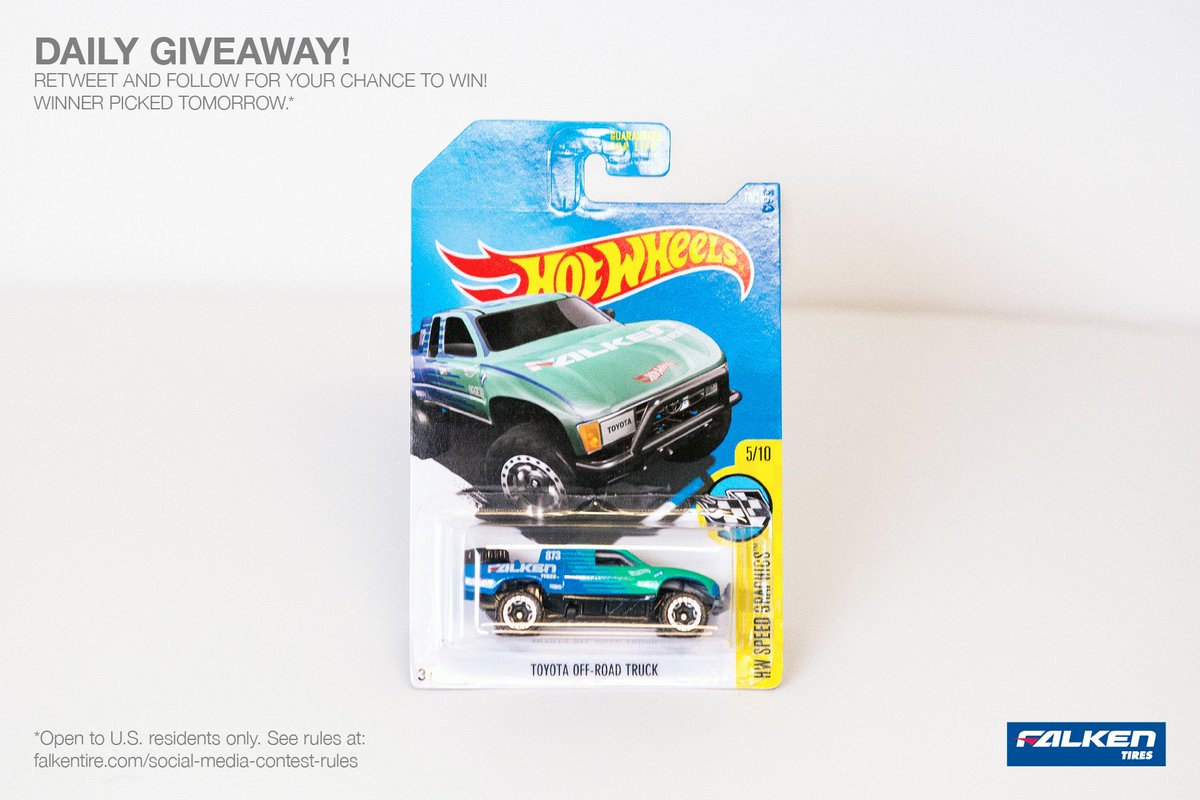 FalkenTire's tweet photo. #WildpeakWednesday @Hot_Wheels #giveaway #contest RT &amp; follow to enter to #win #prize! Rules https://t.co/7uQfUeI9Qk https://t.co/qxXeVh35WJ