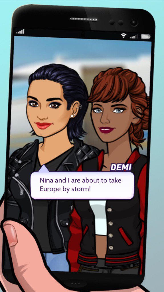 fyicolorsides's tweet photo. Wish me luck on my world tour with Demi Lovato! #demipathtofame https://t.co/2WjOy0QlT6 https://t.co/mXLhabeqDQ