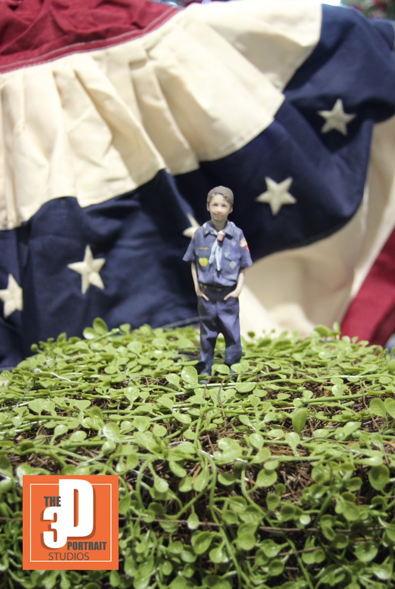 The3DPS's tweet photo. Check out this awesome mini! Get a mini made of your boy scout to remind them of the fun time they had in scouts! #mini @The3DPS https://t.co/4qlQBva13K