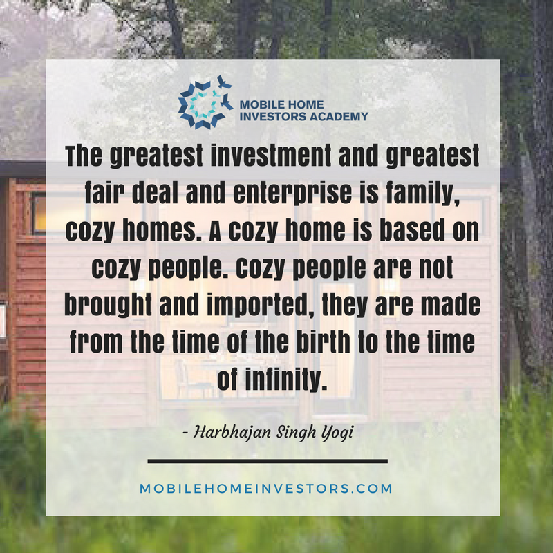 mhiacademy's tweet photo. This small little niche of investing is bringing in big rewards. Who knew that #mobilehomeinvesting ca be so enjoyable! #investing #business https://t.co/DgKZJrN9yA
