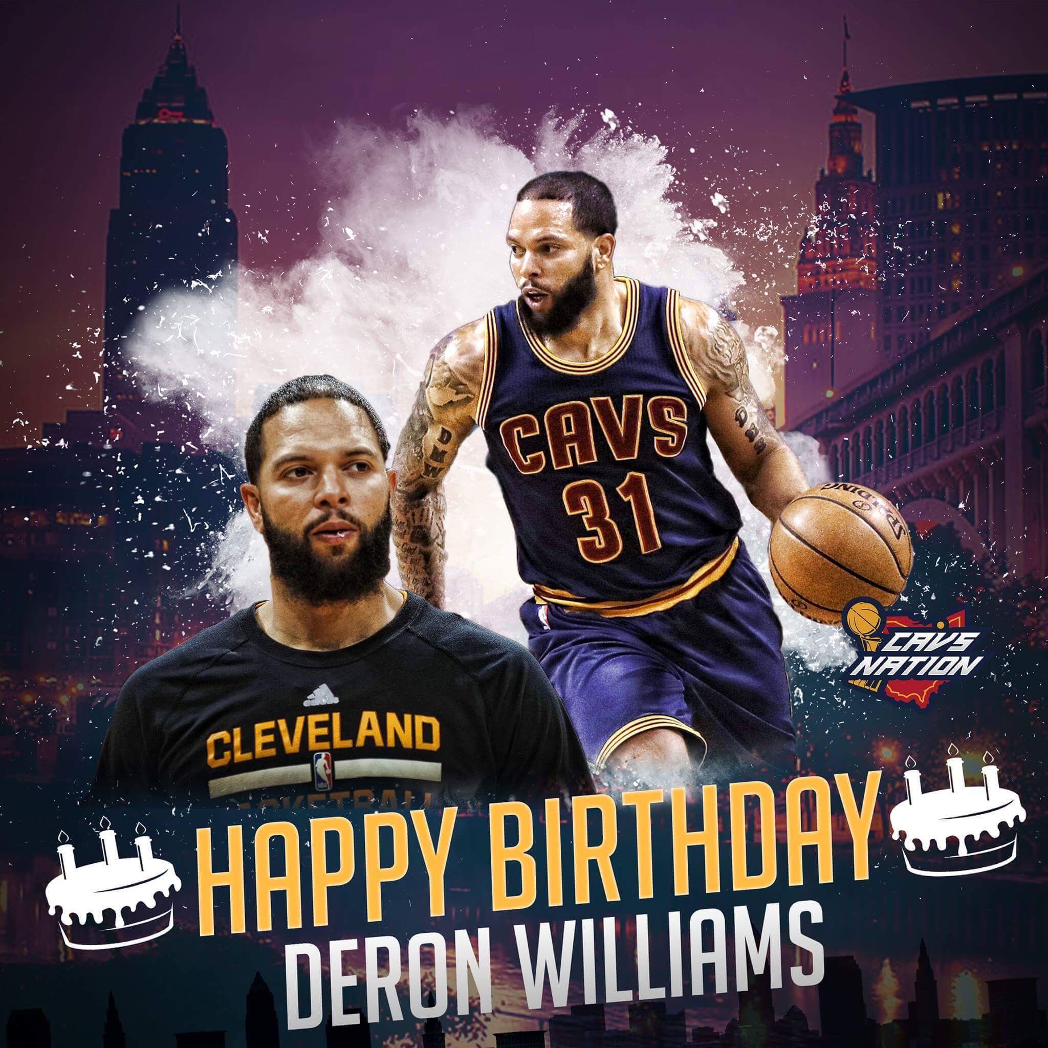 Happy Birthday Deron Williams!  