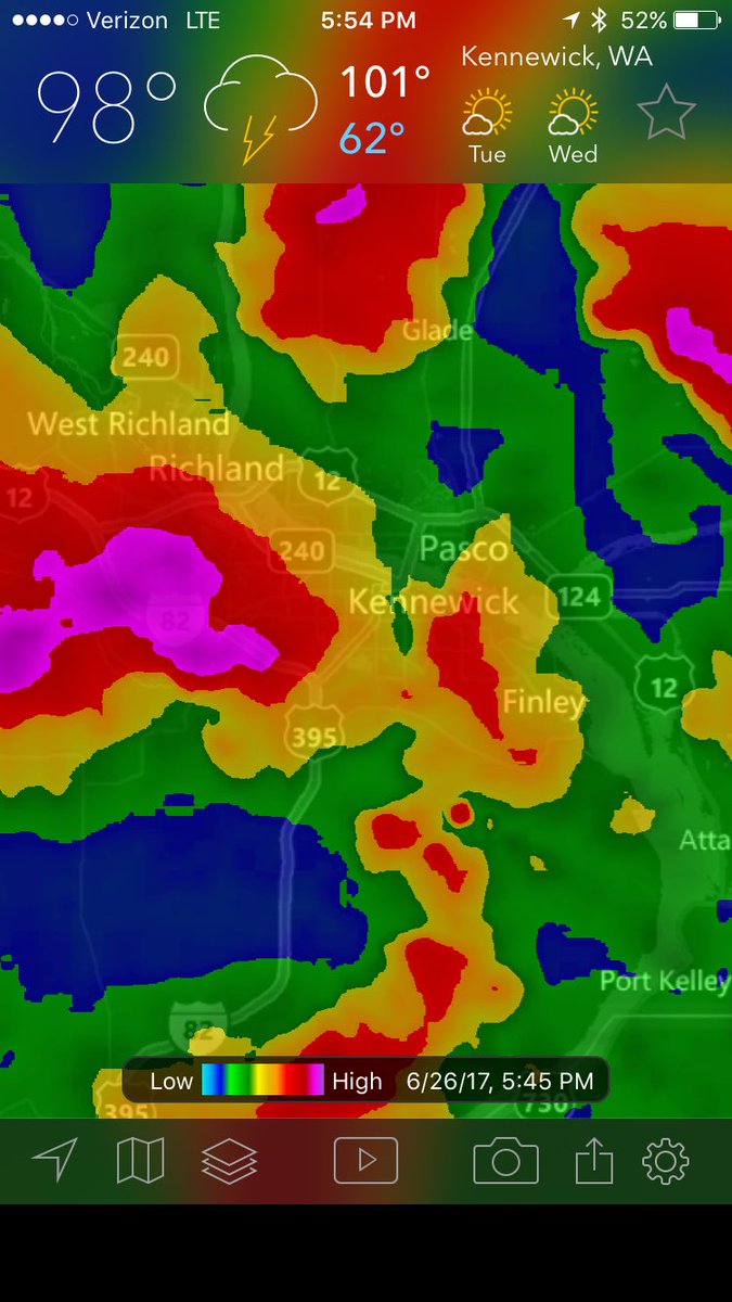loftics's tweet image. Severe thunderstorm hits the Tri-Cities. The decision not to fly was the correct one.