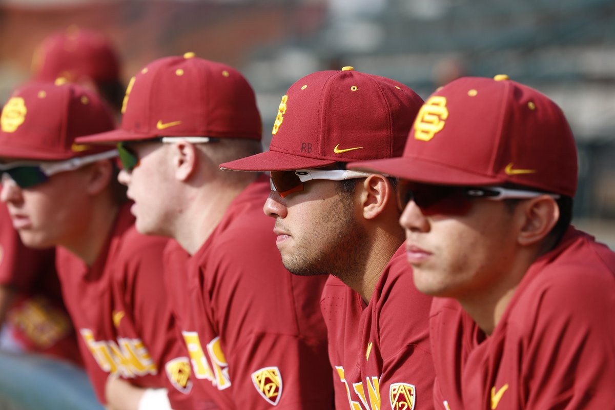 USC_Baseball's tweet photo. Missing the squad a little extra today. Keep grindin in summer and pro ball, guys! #FightOn https://t.co/O3mFaoND6U