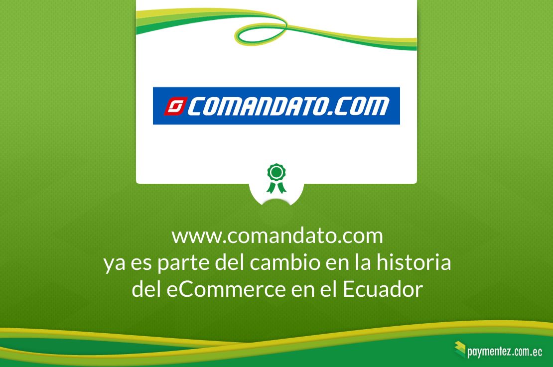 paymentezec's tweet photo. @comandato ya es parte del cambio en la historia del eCommerce en Ecuador.
https://t.co/E7AjxRnlxE #paymentez #paymentezEC #ecommerce https://t.co/Na042DMPxP