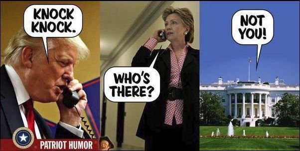 ChrisDixonCCN's tweet photo. Who is grateful to not have Hillary as our president?   I cannot image another 5 minutes under leadership of a crazy Amercia hating liberal https://t.co/JEYx9BvweT
