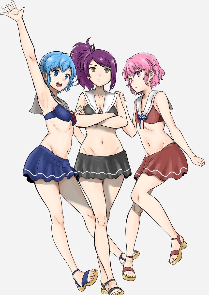 ドレパに例の水着着せてみました 