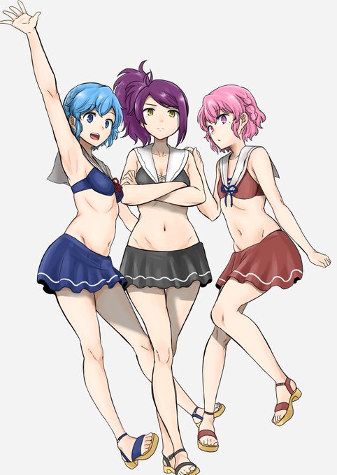 ドレパに例の水着着せてみました 