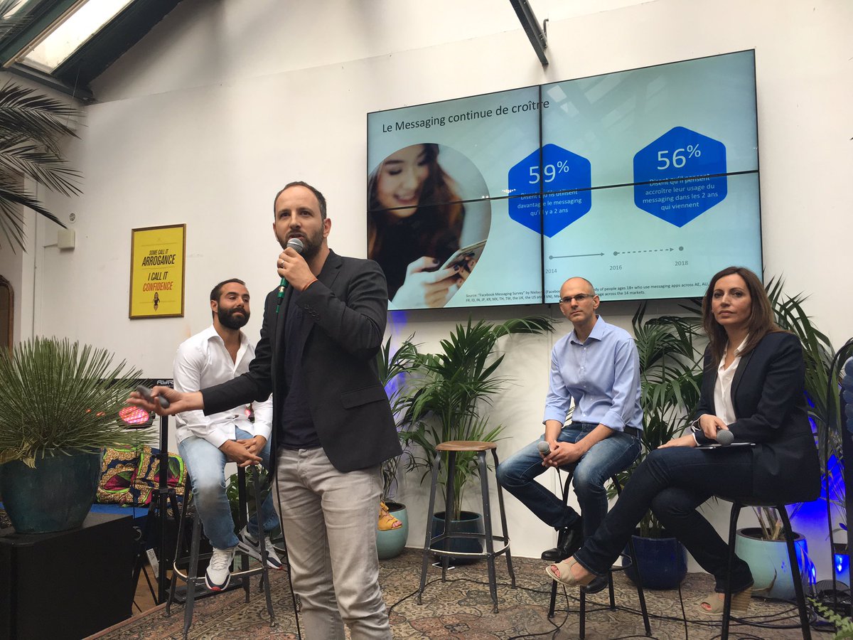 #depannETmoi @Tageus : d'ici 2018, 2 Milliards de personnes utiliseront des applications de Messagerie Instantanée, sans distinction d'âge !