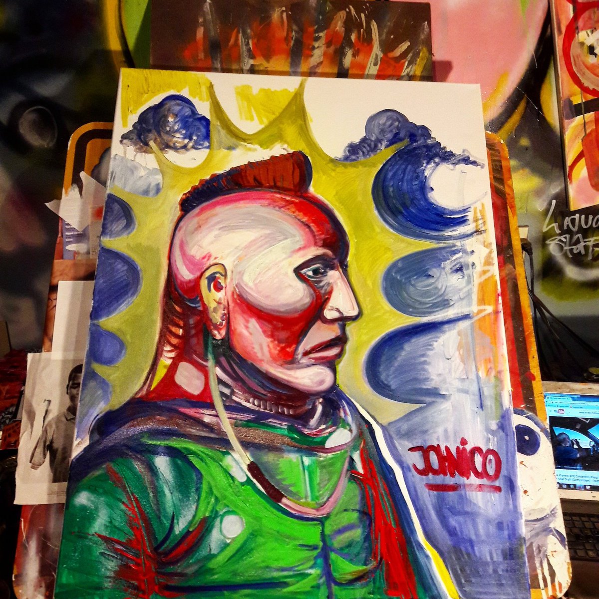 Art #Art  #painting #NativeAmerican #choctaw #BeSmart