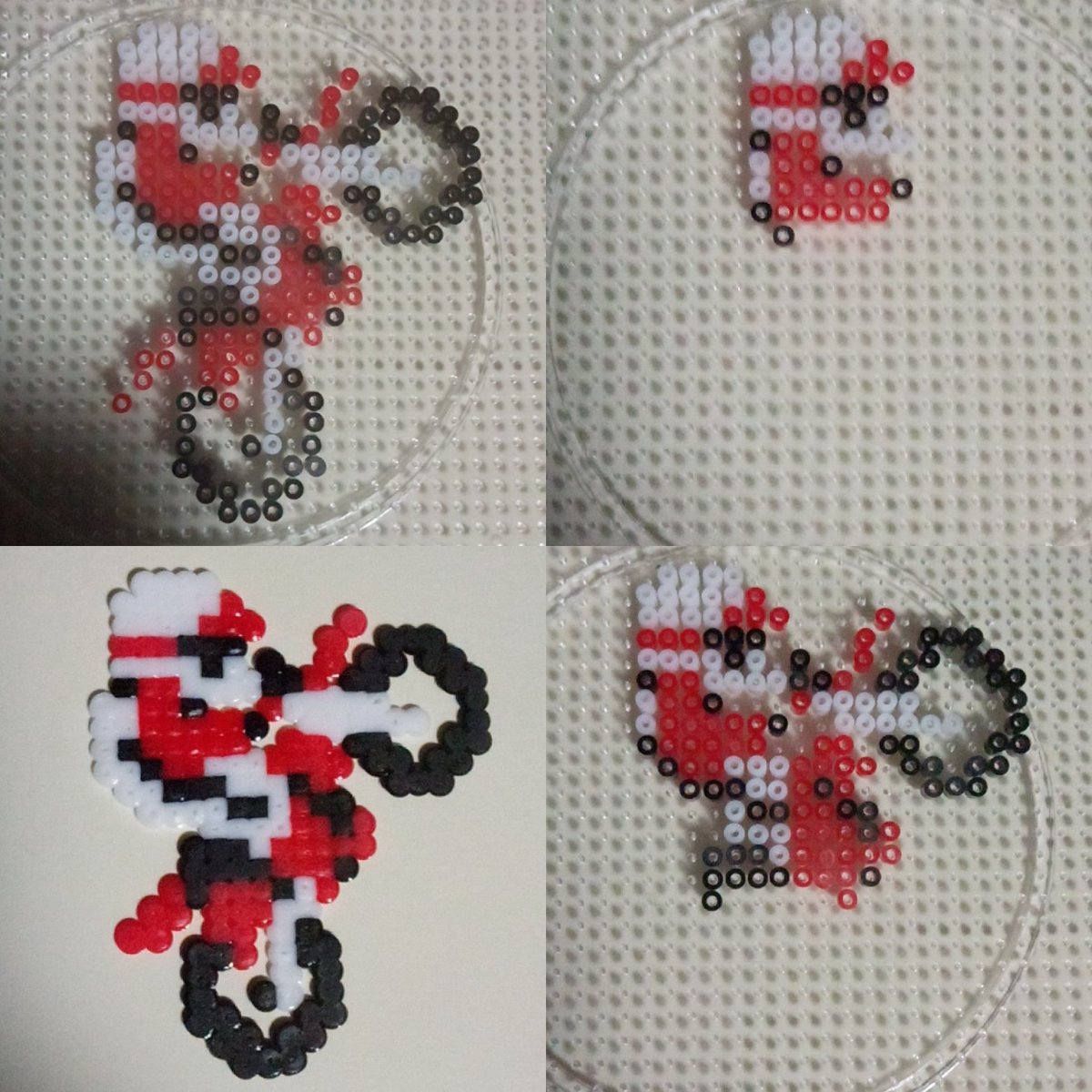 アイロンビーズで作成した絵画 アイロンビーズで作成した絵画