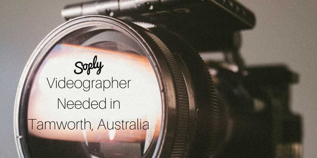 #Videographer needed to #film the #town and testimonials in #Tamworth #Australia. See more info and apply here: soply.co/2scdoId