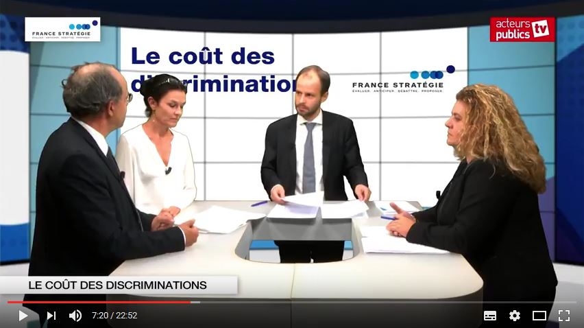 [Vidéo] L'éclairage de France Stratégie sur le coût des #discriminations, chiffré à 150 milliards d’euros. 🎬👉 youtu.be/aj6F1Np-d5E