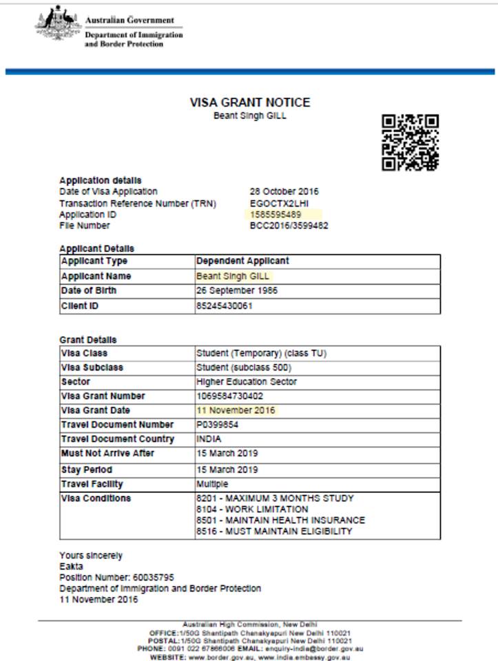 SmartStudy3's tweet image. Blessed with 4 Australian Study VISAS in a Single Day,Saminder Kaur blessed with Australian Study Visa in less than 24 hours
CONGRATULATIONS