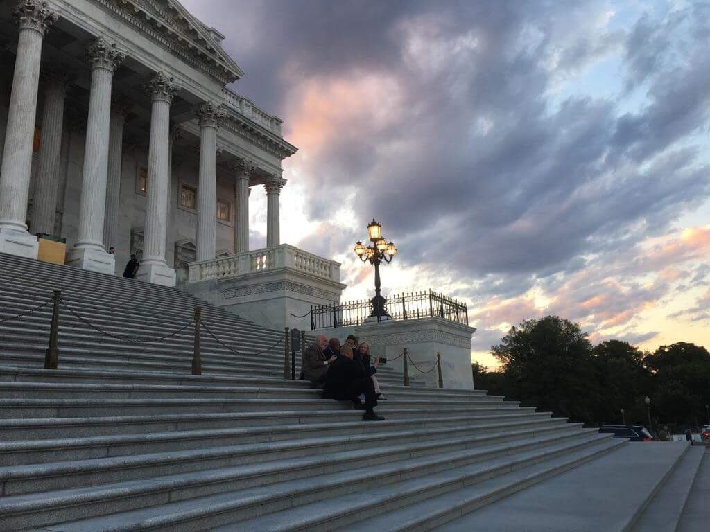 1. Tonight, something kinda magical happened on the steps of the Capitol. It started like this: