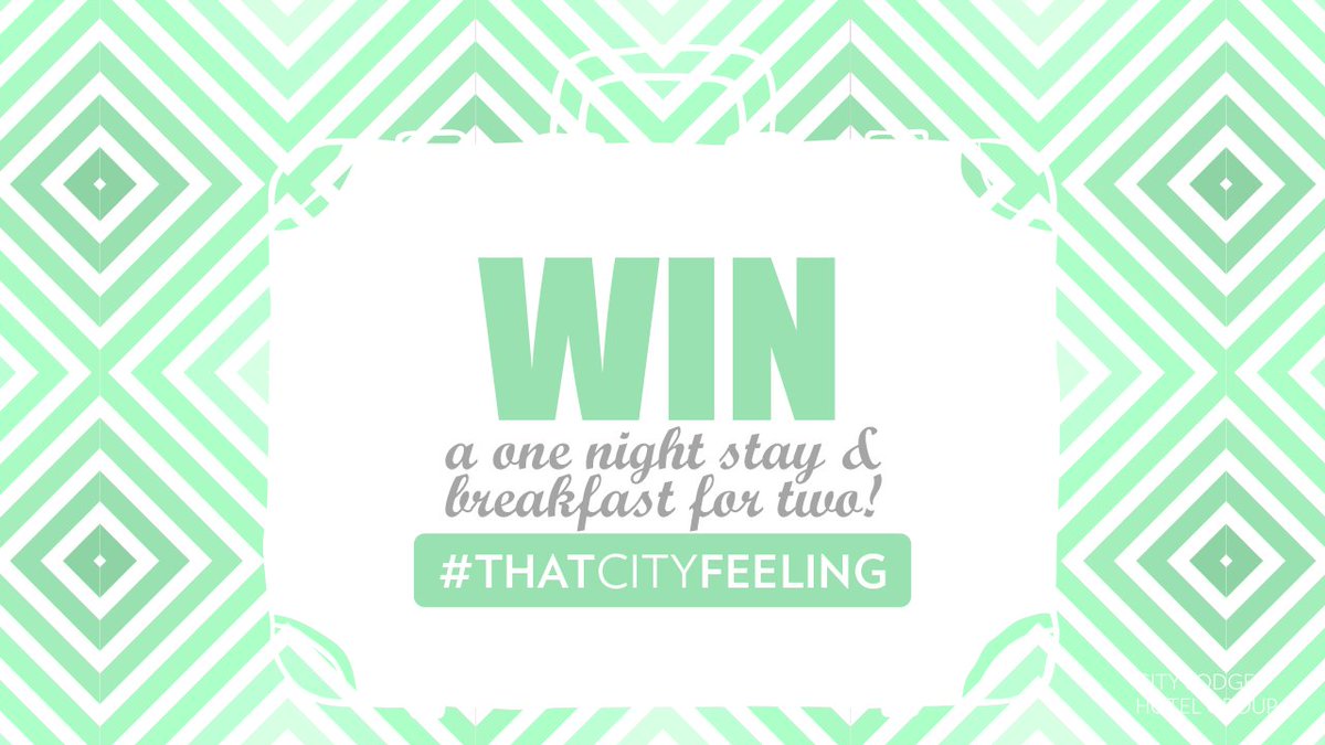 CityLodgeHotels's tweet photo. Win a 1 night stay + breakfast for 2 people! Decode this message: Twon Lgode geos teh erxta mlie! #ThatCityFeeling https://t.co/2fSerdWNSg