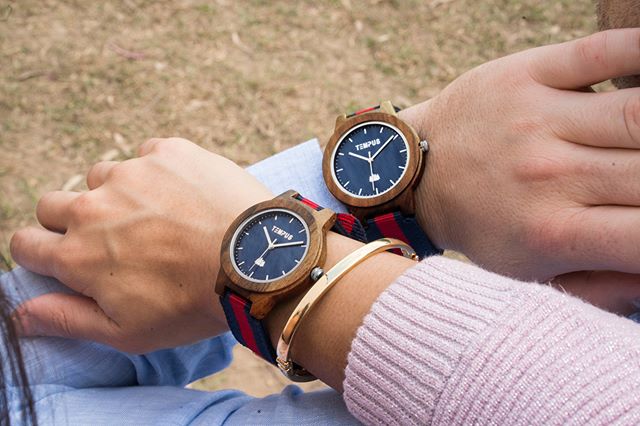 tempuswoodwatch's tweet photo. His and Hers watches from TEMPUS 💕 #pairing #pairwatch #matchingwatches #matching #woodwatches #watchesofinstagram #womw #wristwear #wristfa https://t.co/nguuzBTkc4