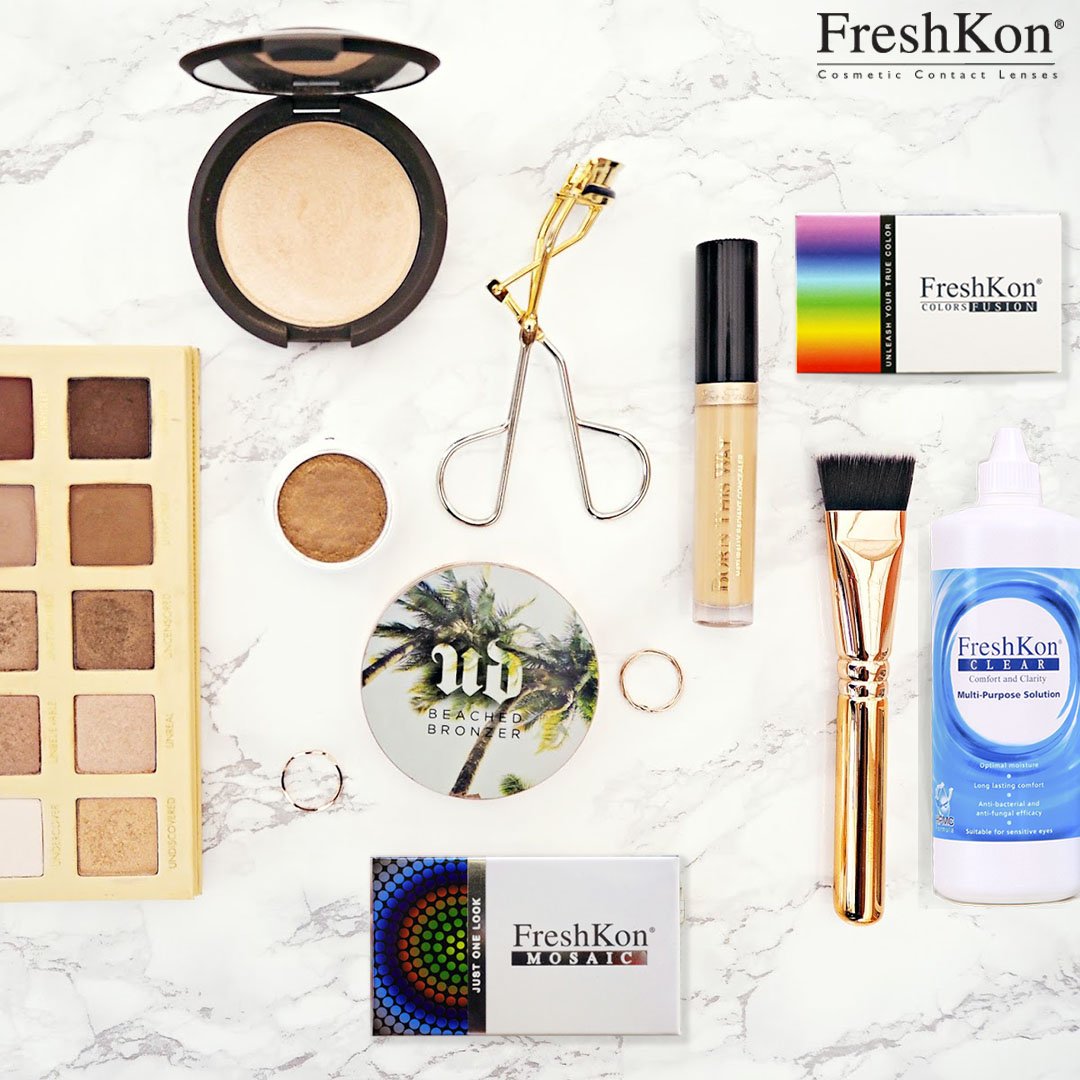 FreshKon_indo's tweet photo. Buat kamu penggemar makeup, kalian dapat menggunakan Freshkon Mosaic atau Freshkon Colors Fusion agar makeup terlihat lebih bersinar https://t.co/VucGxHoWng
