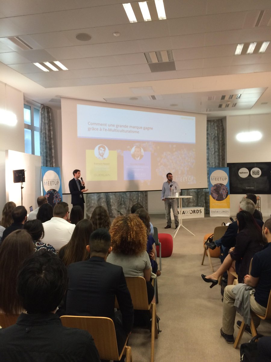 HUBInstitute's tweet photo. .@Guerlain a mis en place un score de performance digitale pour ses filiales pour les aider à s'améliorer @RomainNOYER #eMulticulturalism https://t.co/rPxNYwWqqH