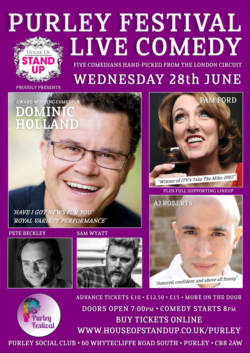 HouseofStandUp's tweet photo. SPIDERMAN'S DAD live @purleyfestival TOMORROW 28 JUNE https://t.co/dmpbbvvuuX. Read his eBook #ECLIPSED #comedy #purley #croydon #coulsdon https://t.co/TYbsHbDhdJ