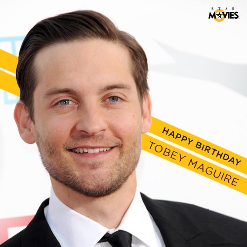 Happy birthday to the first Spiderman, Tobey Maguire! 
