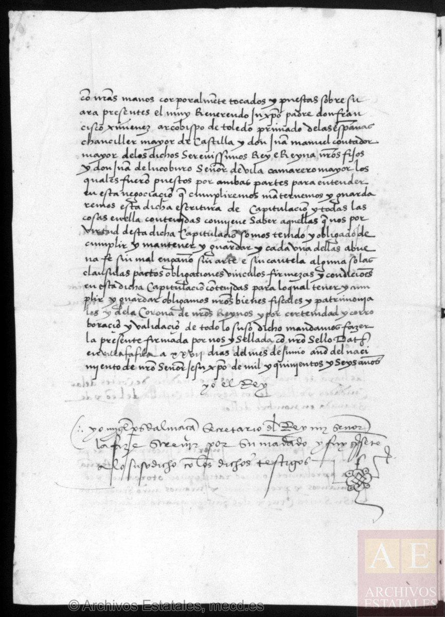 BurriezaMateos's tweet photo. @rutahistoriafm Lo que se dijo antes en #Remesal dio origen después a la "Concordia de #Villafáfila"
#Archivo de #Simancas https://t.co/Og9c2blwh4