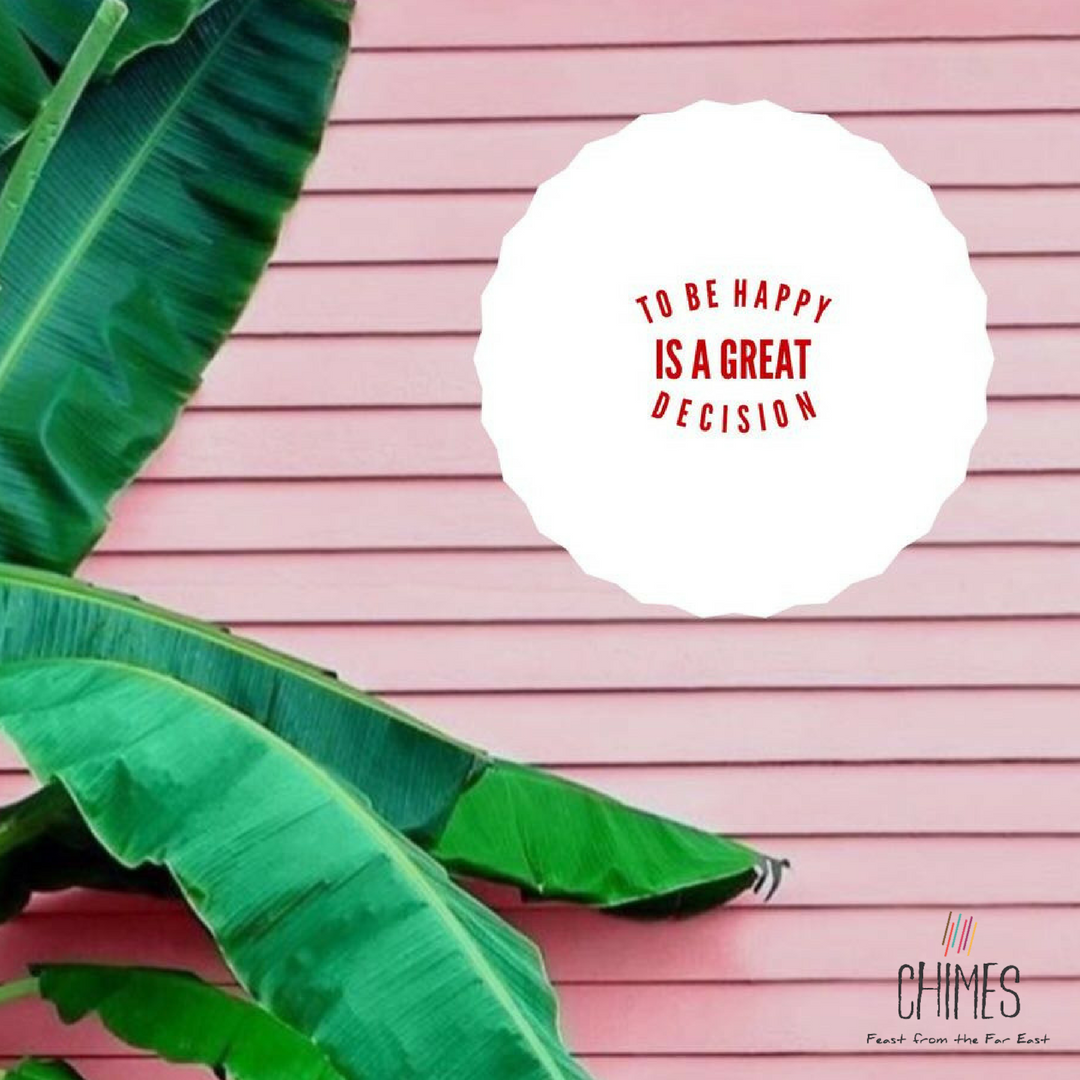 ChimesDubai's tweet photo. To be #happy is a GREAT decision :) #goodmorning! #morninginspiration #chimewithus #dubaifoodies #dubai #mydubai #dubaibloggers #happiness https://t.co/Gxtuso5heZ