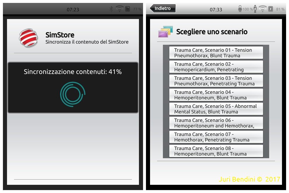 PecoraNera1's tweet image. Downloading @SonoSim scenarios for #LLEAP on #SimPad &amp;amp; #SimMan ALS 🇮🇹